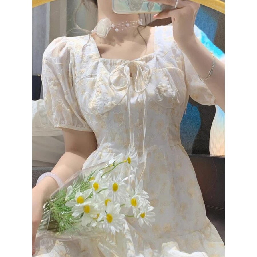 连衣裙女夏2024新款温柔宽松显瘦