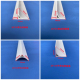 圆弧倒角条PVC白色全新料变电站清水柱混泥土电力倒角线条