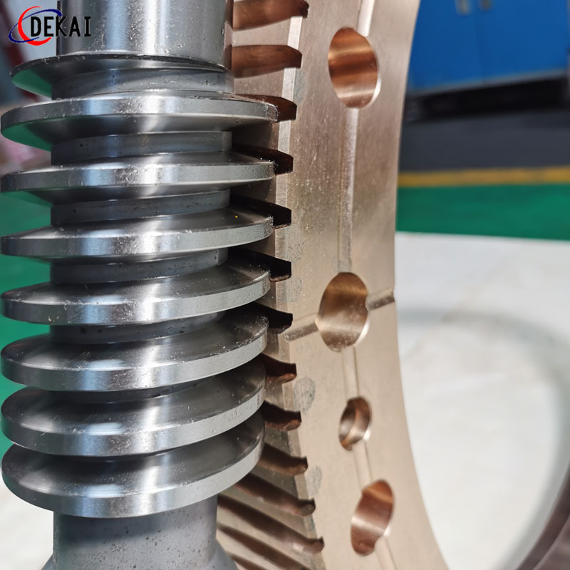 精密无间隙蜗轮副第四轴数控转台双导程蜗杆副承载能力强