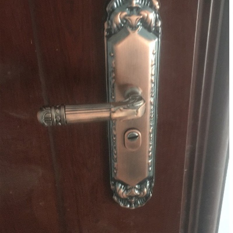 速发大门门锁单活双活通用门古红锁铜墅用全套锁具别家双开门