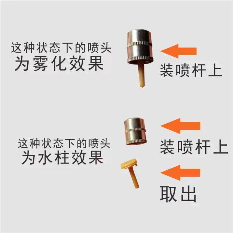 速发往复式喷水枪漂流打水仗泼水节不锈钢抽拉高压打药喷雾器