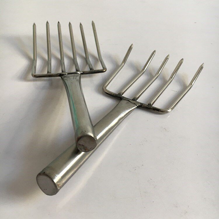 速发食堂饭店叉子不5具大号子工饭米饭豆芽耙子铲子盛齿锈钢饭铲