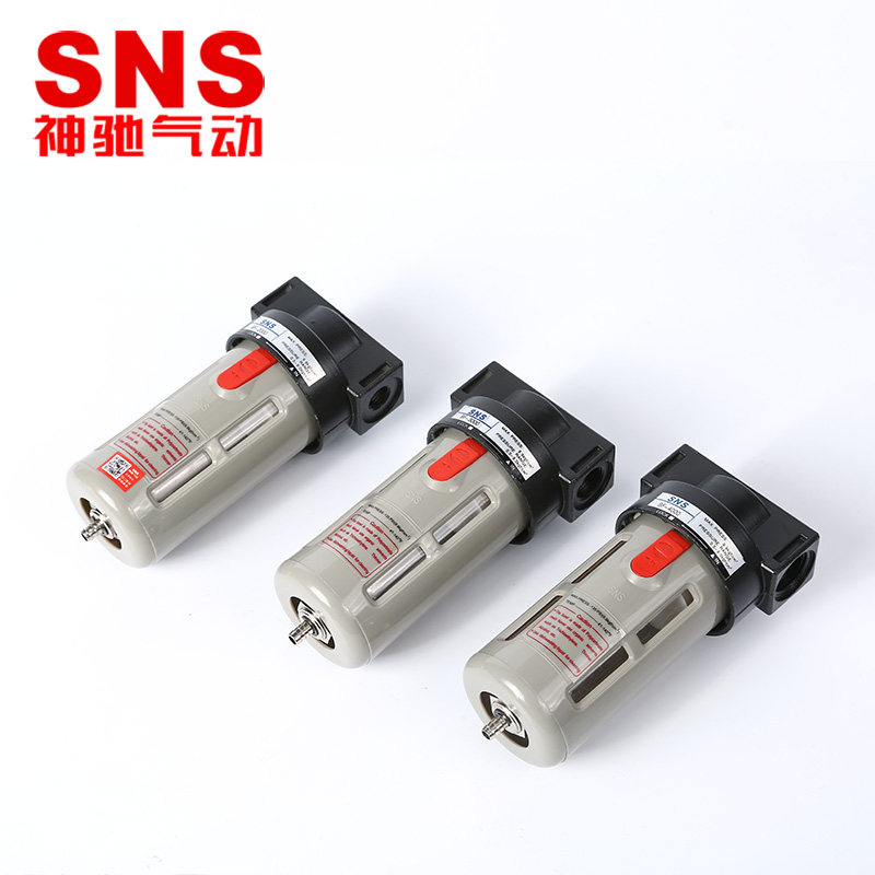 速发新品拍前询价油水分离器小型气动自动排水空X压机二联