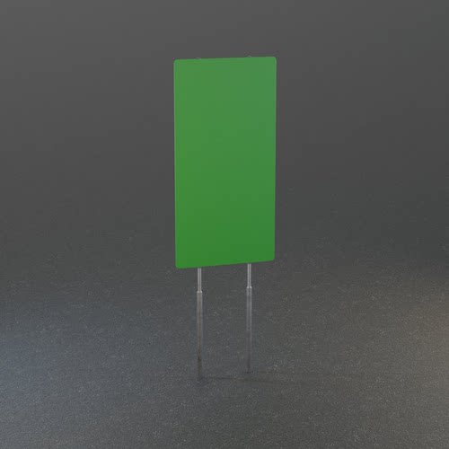 路牌3D模型STL源文件3D打印素材OBJ下载GLB场景装饰道款式D 5725