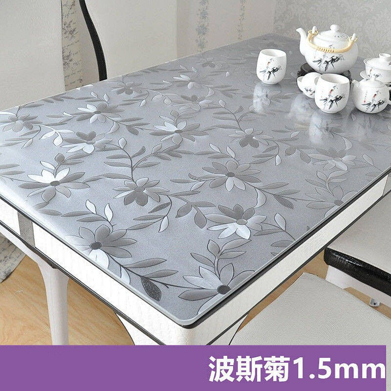 窗边故事新品软玻璃塑料PVC餐桌垫桌布防水防烫免洗透明茶几桌垫