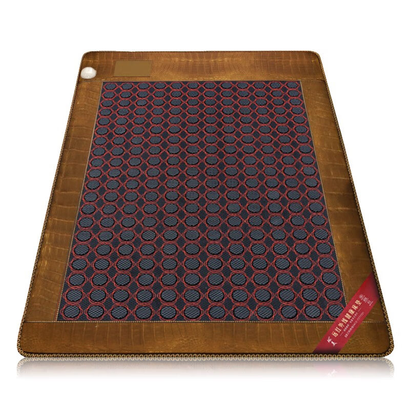 琢美天然玉石床垫汗蒸磁疗保健砭石热灸双温双控电加热锗石理疗垫