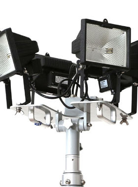 惠乐为乐惠LB6002A-1220VAC4*500W卤钨灯发电机全方位泛光灯1.00