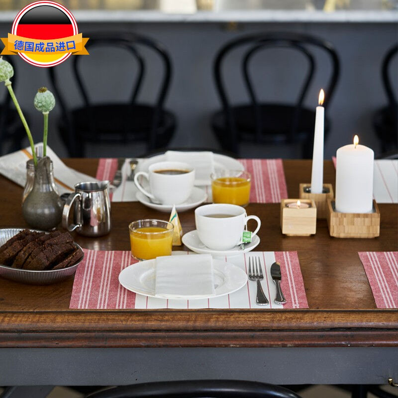 杜霓德国原装进口Duni加厚一次性学生儿童花色纸餐垫100张/盒餐桌