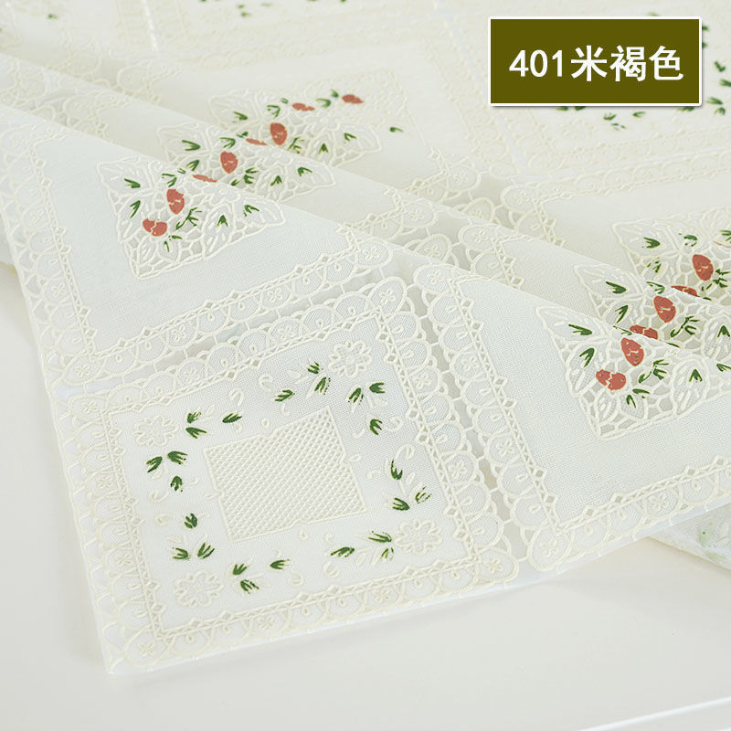 塑料桌布防水防油免洗长方形茶几布家用客厅防滑隔热餐桌垫茶几垫