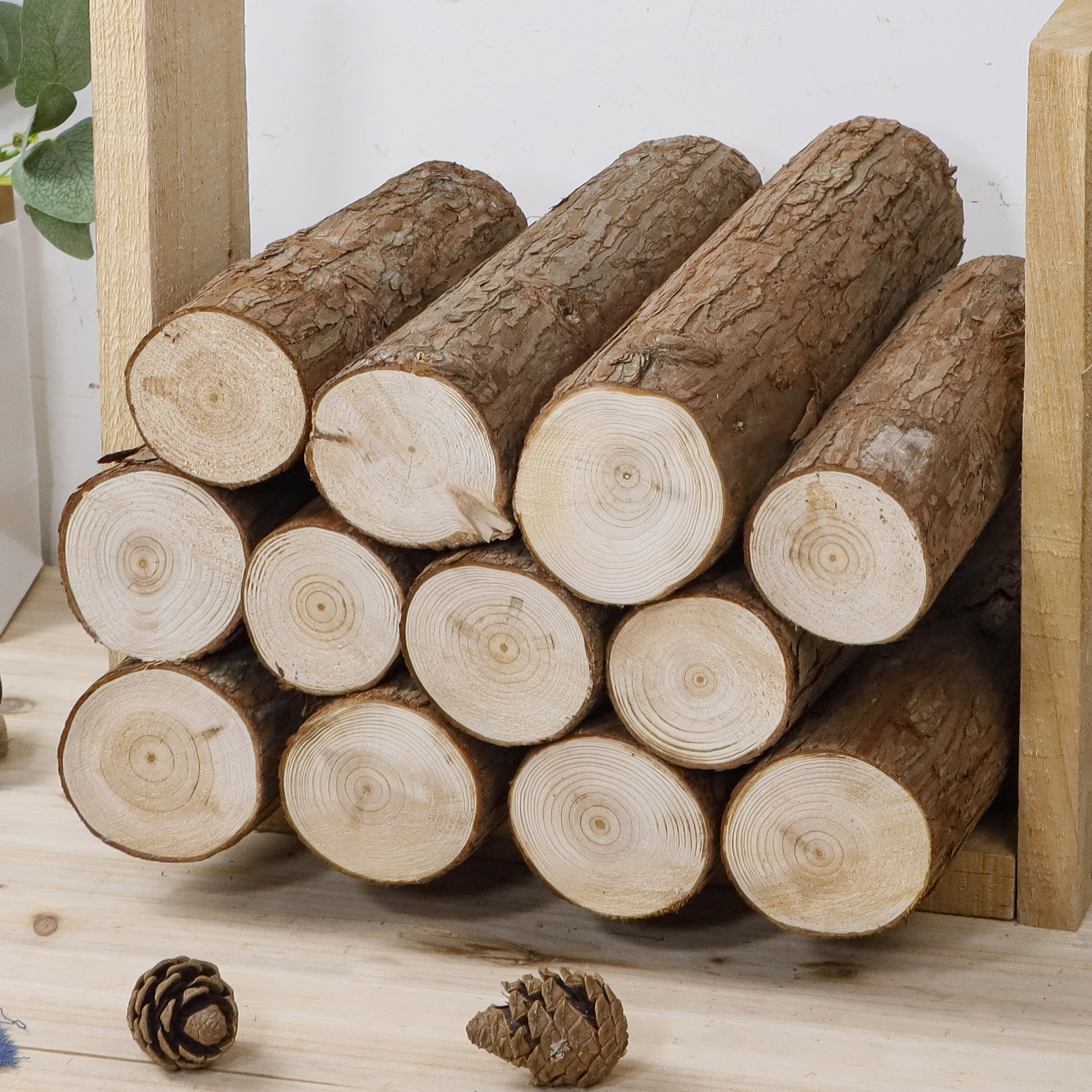 木桩杉木段家居摆件简约复古