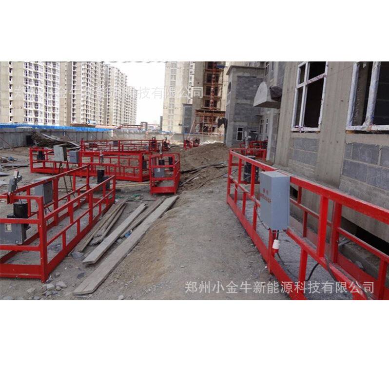 厂家高空建筑吊篮 钢丝绳安全绳耐用小天鹅雄宇版电动吊篮