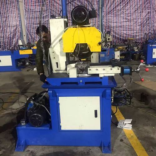 【切管机】供应半自动液压金属圆锯机 MC425NC液压无毛刺切管机