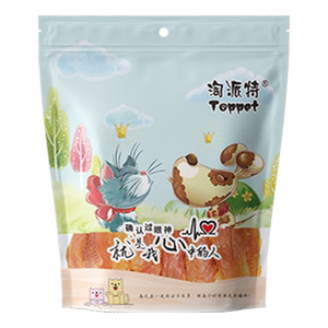 鸡胸肉干狗零食淘派特幼犬