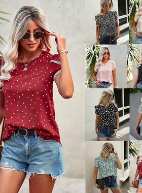 summer clothes women T shirt casual lady tops夏季女式休闲T恤