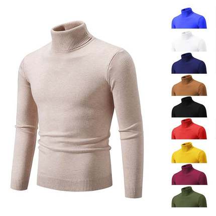 Male sweater men coat winter warm Pullover thick man clothes