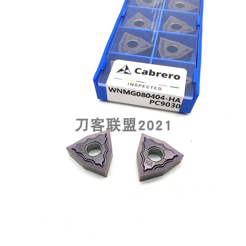 进口数控刀片WNMG080404-HA WNMG080408-HA PC9030 不锈钢