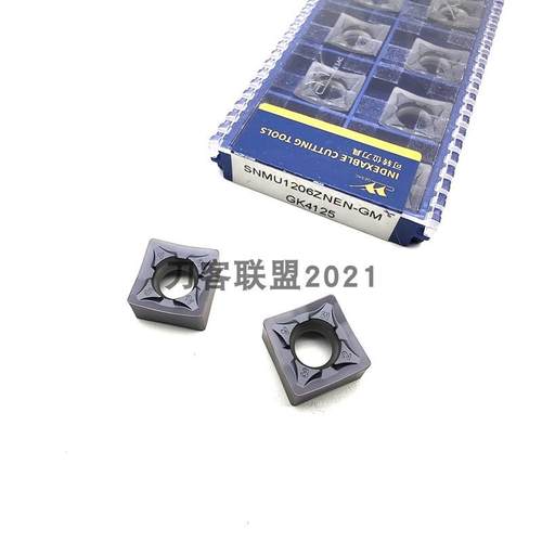 厦门88度数控铣刀片SNMU1206ZNEN-GM GK4125 铸铁