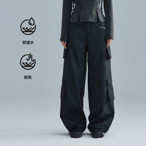 防风拒水多口袋工装裤男女同款
