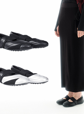 UPON PRO都市线 秋季新品弧形分割芭蕾鞋