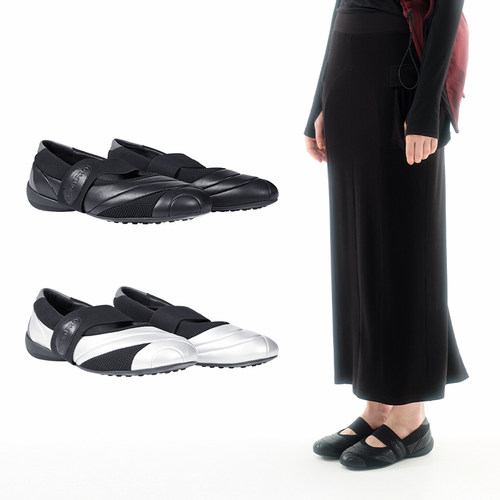 UPON PRO都市线 秋季新品弧形分割芭蕾鞋