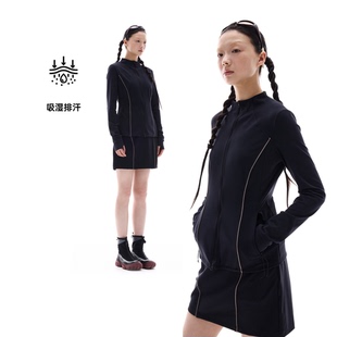 單向導濕撞色分割運動修身 外套 2025新品 PRO 吸濕排汗 UPON