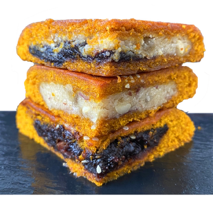 云南陆良天光荞大饼荞三香洗沙白糖多味大饼子中秋大月饼手工糕点