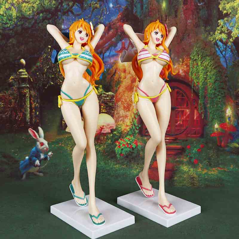海贼王手办泳装娜美站姿摆件泳装比基尼美手办动漫周边