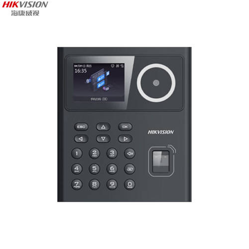 海康威视（HIKVISION）考勤机刷脸一体机指纹密码门禁打卡机500张