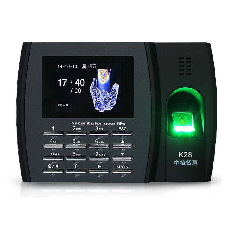 ZKTECO熵基科技K28指纹考勤机指纹识别打卡机指纹机上下班签到标