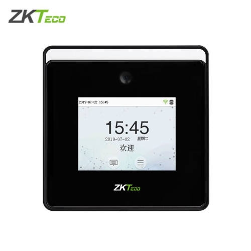 ZKTECO熵基科技XFACE50动态人脸识别考勤机打卡机WIFI签到机上下