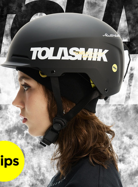 tolasmik头盔mips滑雪头盔单板外盔硬盔雪盔男女2526滑雪装备护具