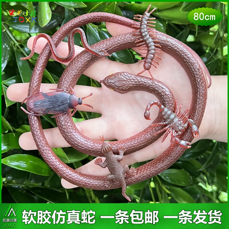 仿真蛇软胶玩具眼镜蛇包邮