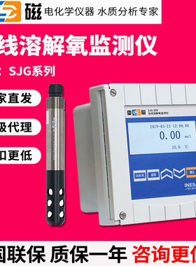 上海雷磁/208/209/9435B在线微量溶解氧分析仪水质DO检测