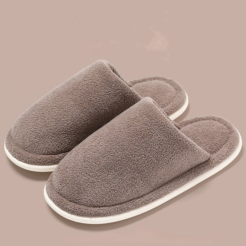 日本进口毛毛绒拖鞋防滑保暖室内