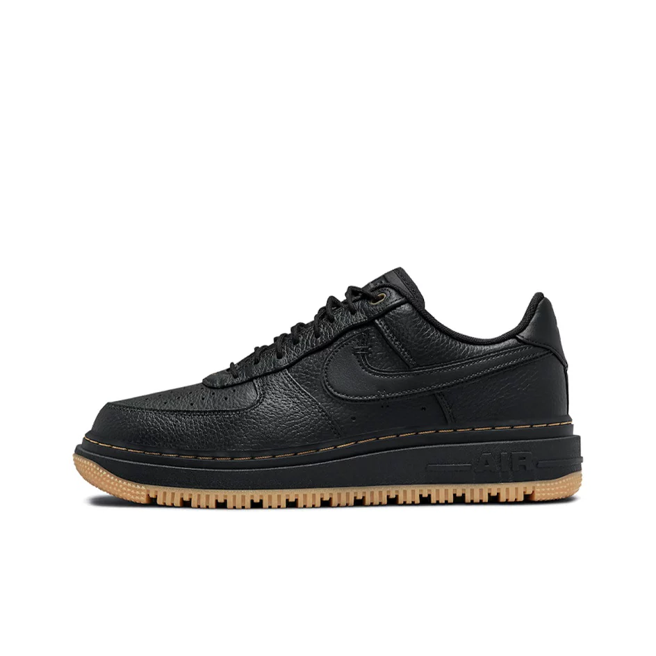 Nike Air Force 1 AF1 Black Samurai Platform Air Force No. 1 низкие кроссовки для повседневного использования на доске DB4109-001