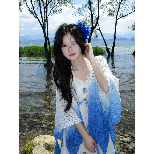 云南旅游披肩女外搭2026防晒披肩