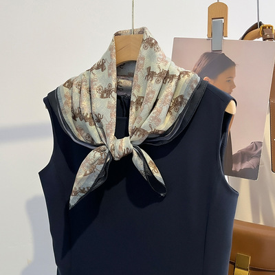 新款棉麻手感气质马车