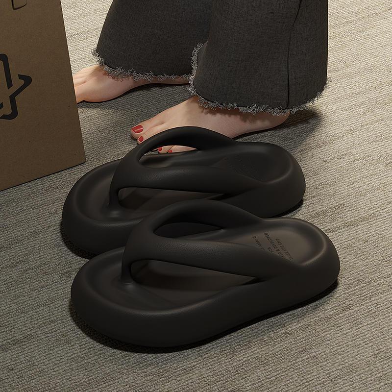 日本无印踩屎感人字拖夏女款时尚