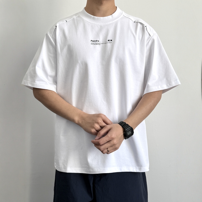 抗菌凉感科技面料圆领T恤