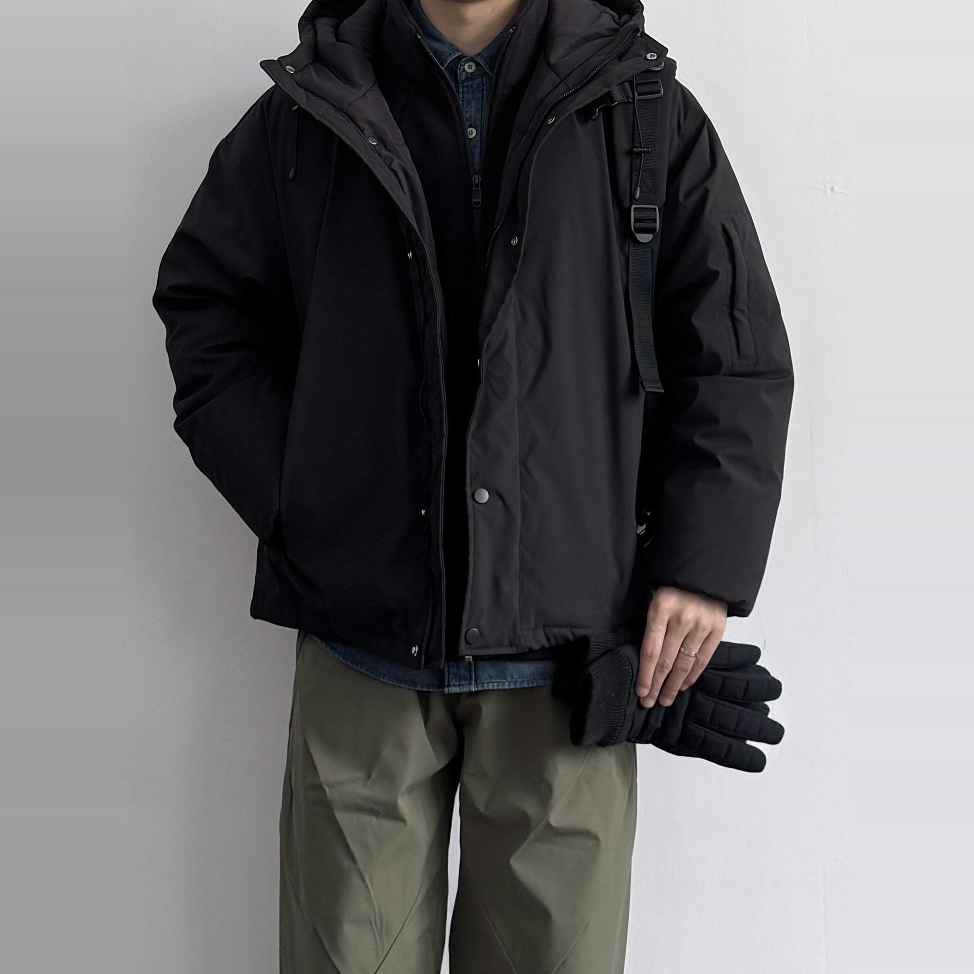 90白鸭绒保暖防风羽绒服