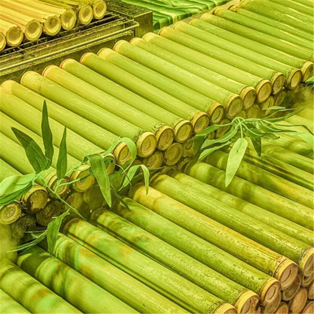 泰国香蕉竹竹筒竹筒饭竹筒西游记同款网红香蕉竹厂家直销冷链发货