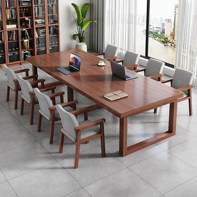 北欧全实木客厅大板书桌宽0.6米1.0米长条桌工作台现代双人学习桌
