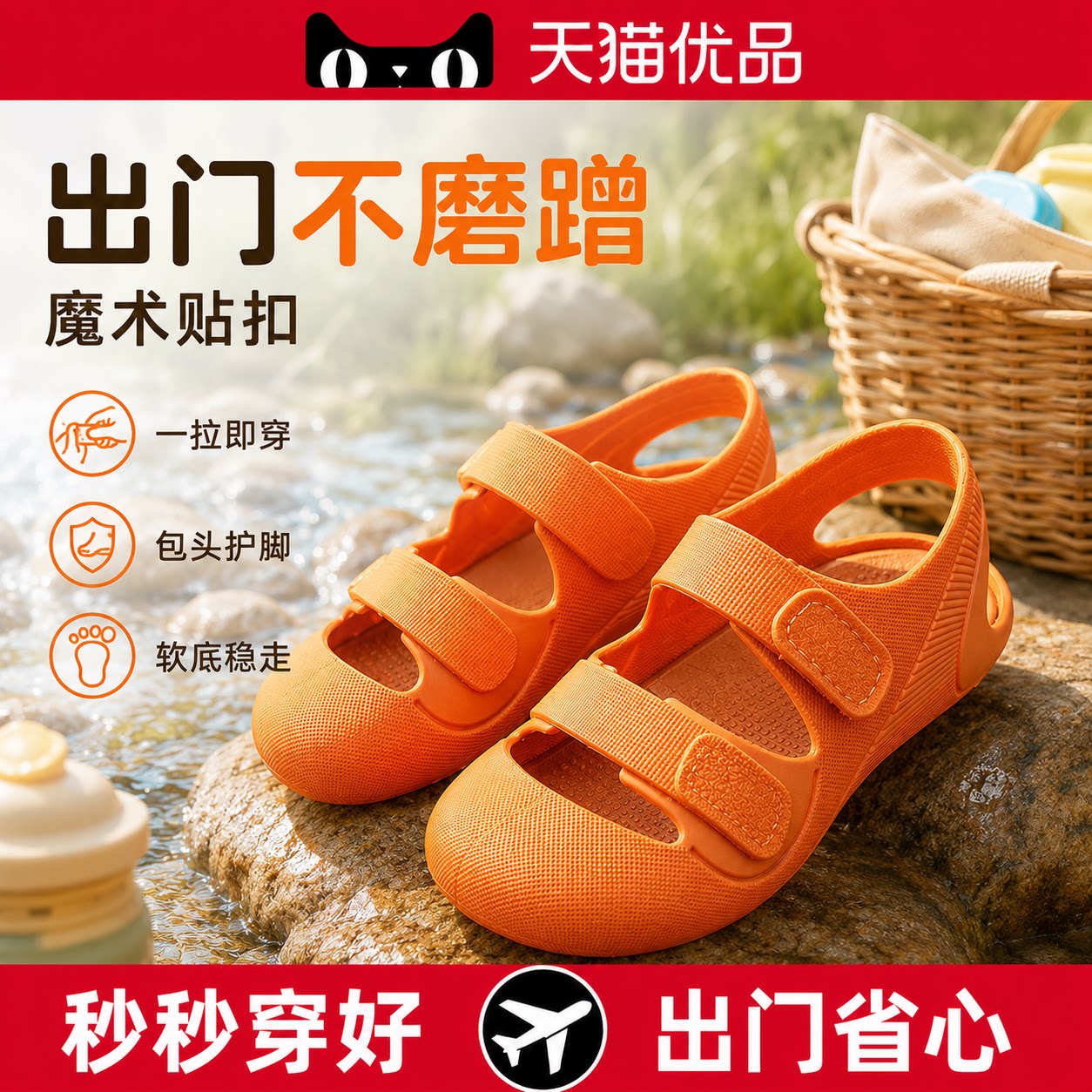 【央ma力荐】防滑清凉凉鞋