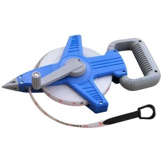 纤维卷尺【台湾西玛工具-CMART】D0008 长卷尺30米 50米