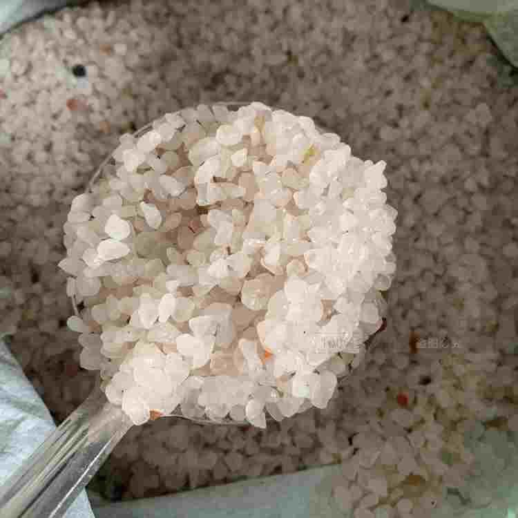 天然水晶石磨料耐磨粉晶优质精抛磨料震机研磨抛光碎石粒包邮