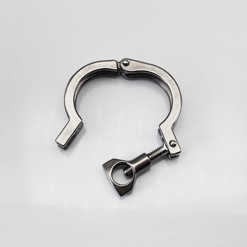 201不锈钢材质精铸卡箍重型 抱箍快装卡盘卡扣快开加厚铸造件管箍