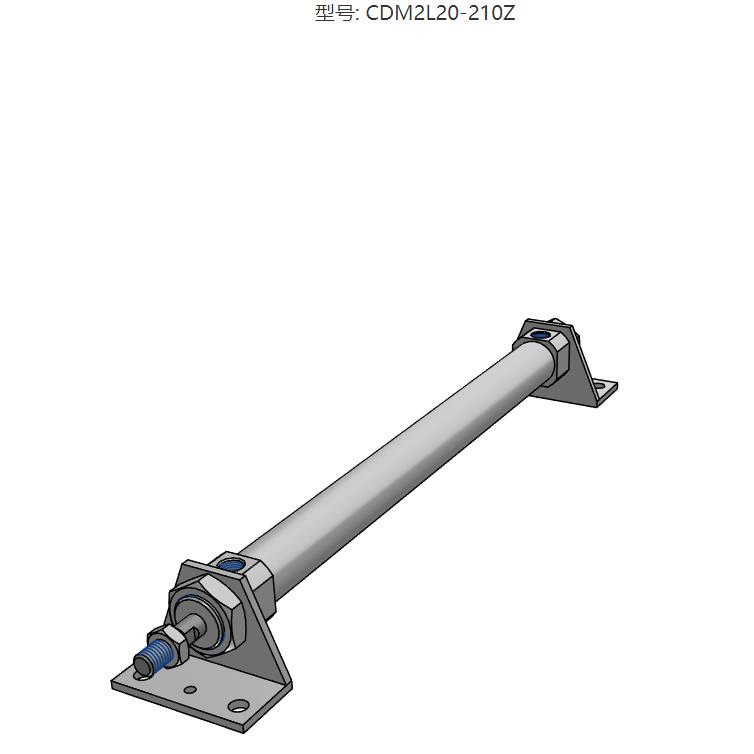 SMC 原装正品 CDM2L20-210Z  迷你气缸/标准型 单杆双作用