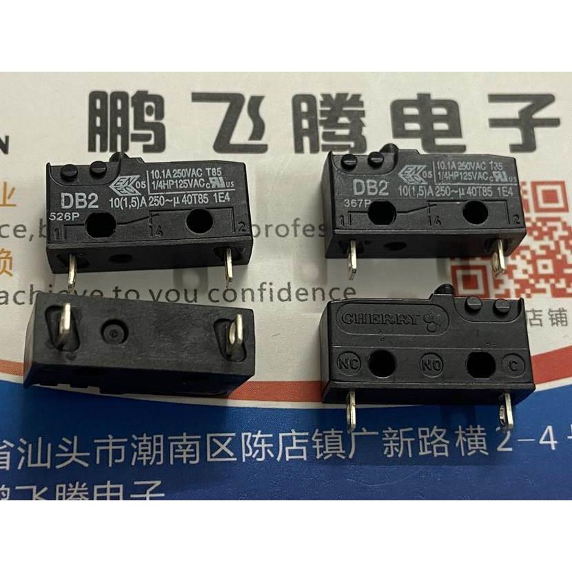 德国CHERRY樱桃DB2 10.1A中微动行程限位复位按钮 2脚 常闭功能