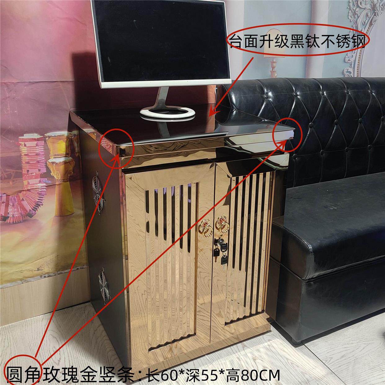 ktv包厢轰趴酒吧家用音响机器材功放设备点歌柜台箱专用柜子机柜