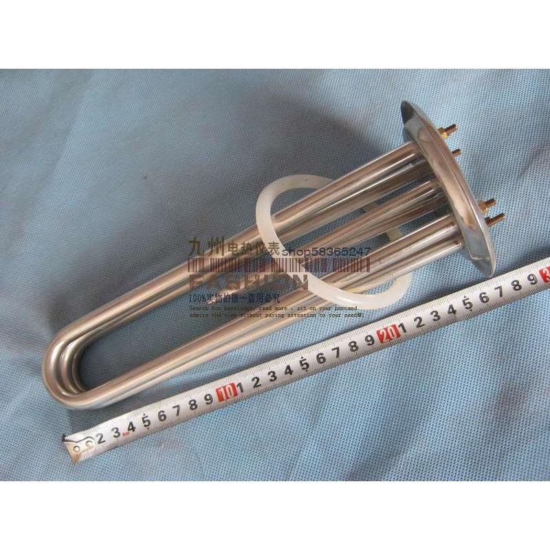 不锈钢开水器电热管 开水器加热管 开水器发热管6000W 圆盘105MM